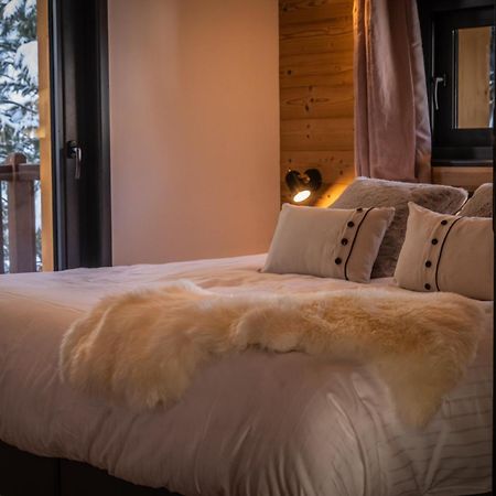 Chalet Du Bois Melay - Piscine - Proche Pistes - 15 Personnes La Plagne Exteriör bild