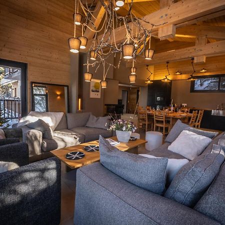 Chalet Du Bois Melay - Piscine - Proche Pistes - 15 Personnes La Plagne Exteriör bild