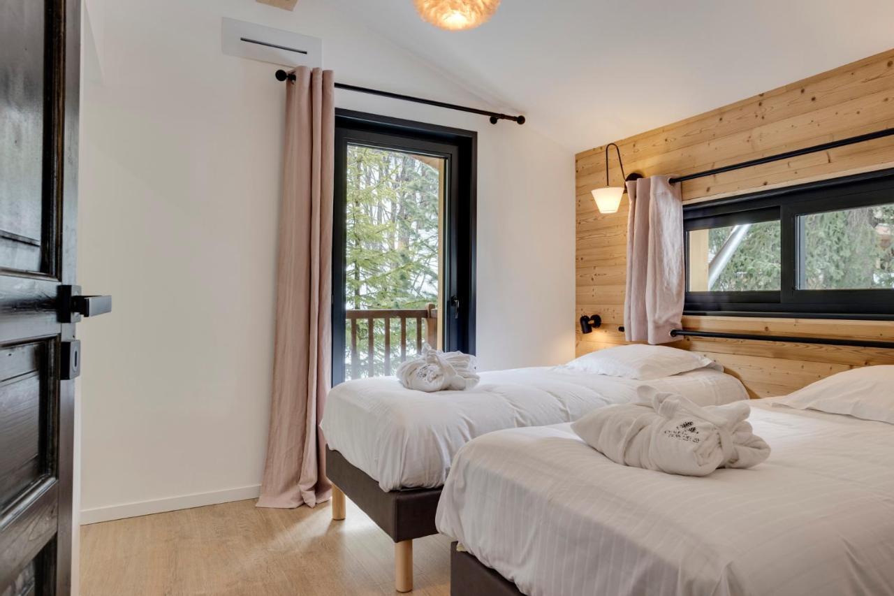 Chalet Du Bois Melay - Piscine - Proche Pistes - 15 Personnes La Plagne Exteriör bild