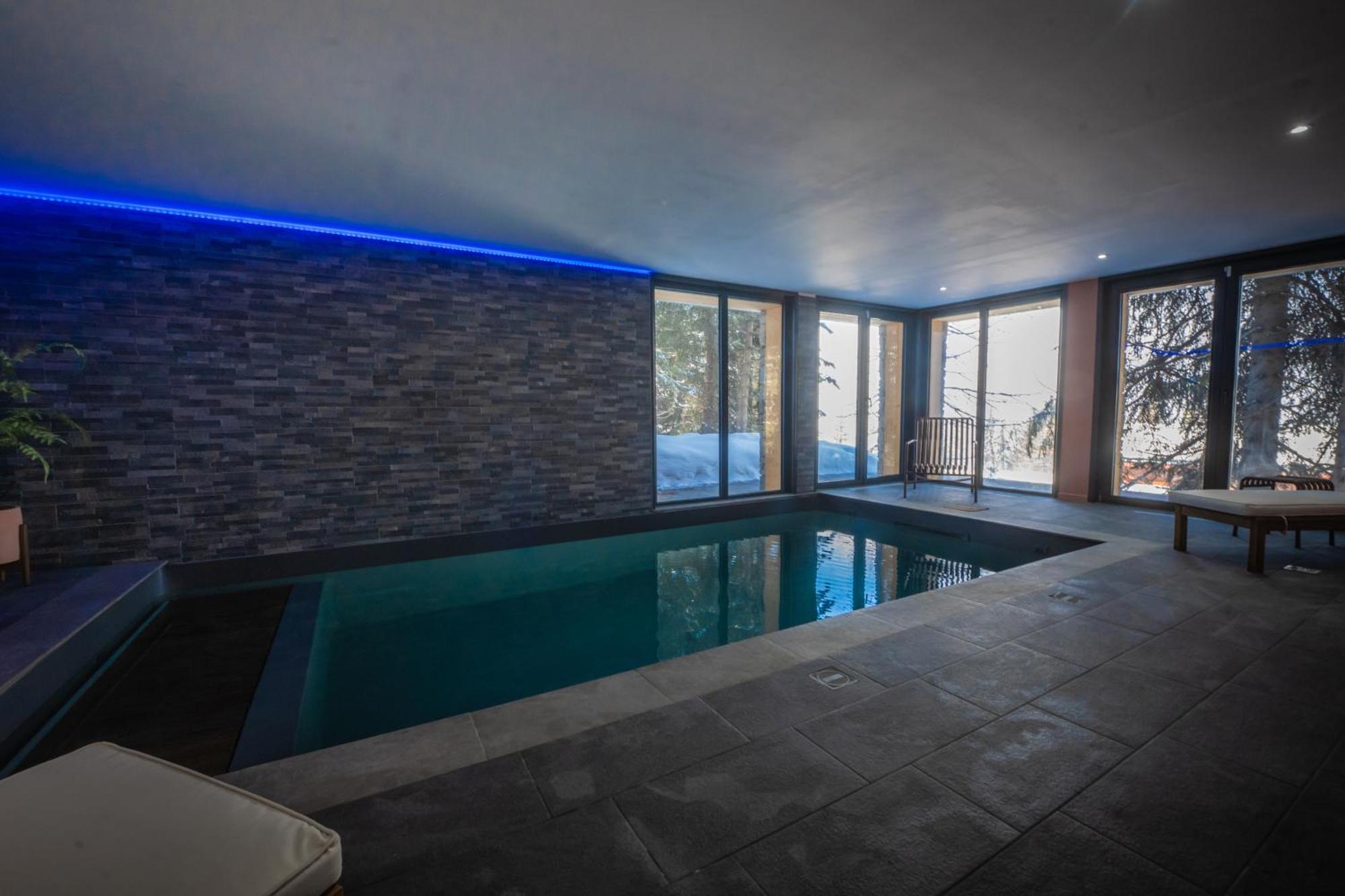 Chalet Du Bois Melay - Piscine - Proche Pistes - 15 Personnes La Plagne Exteriör bild
