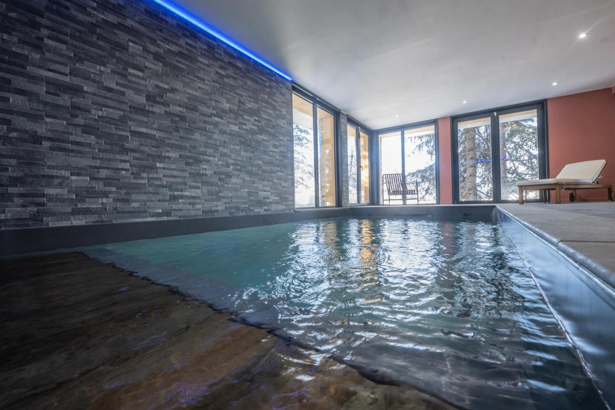 Chalet Du Bois Melay - Piscine - Proche Pistes - 15 Personnes La Plagne Exteriör bild