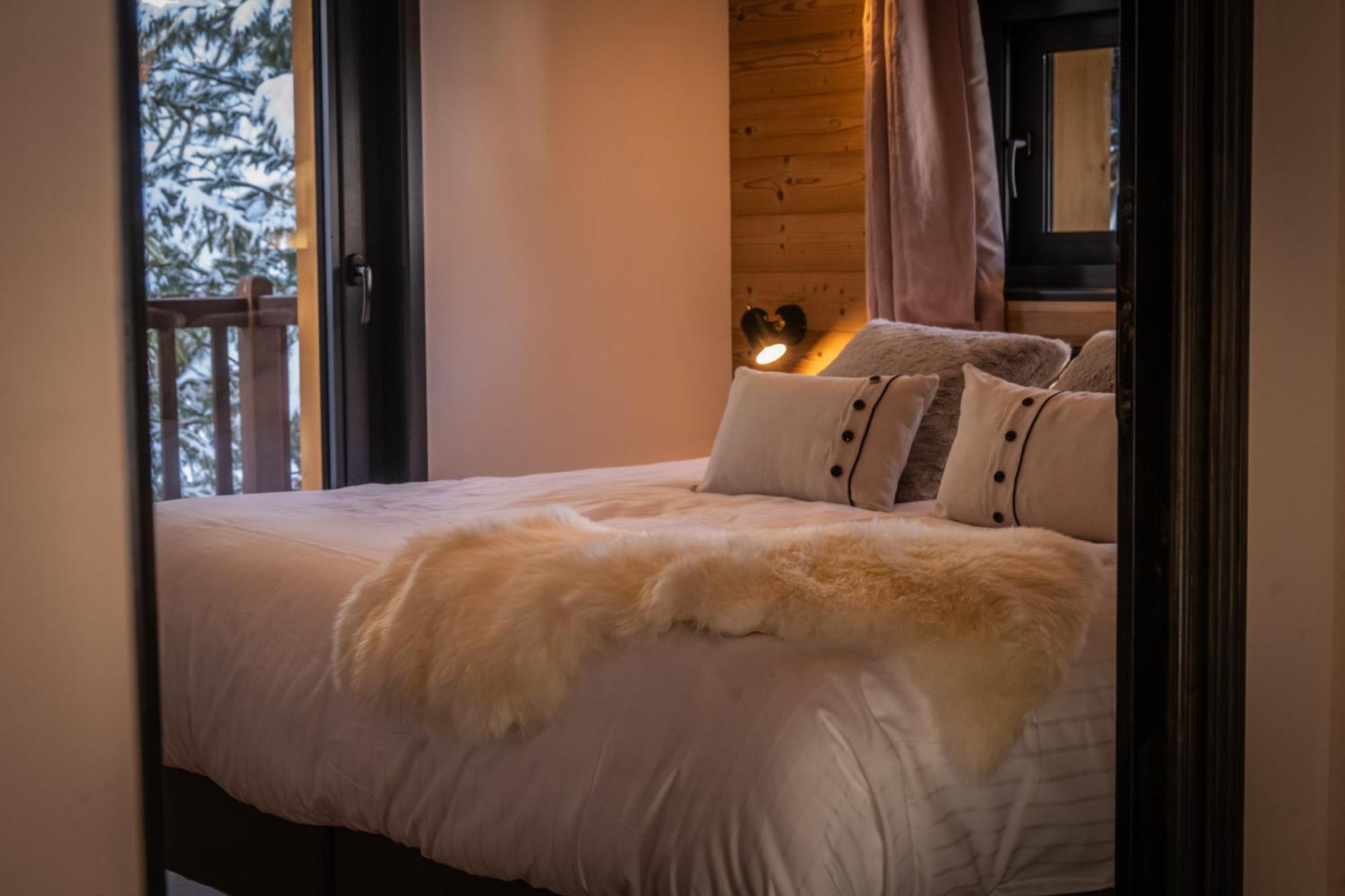 Chalet Du Bois Melay - Piscine - Proche Pistes - 15 Personnes La Plagne Exteriör bild